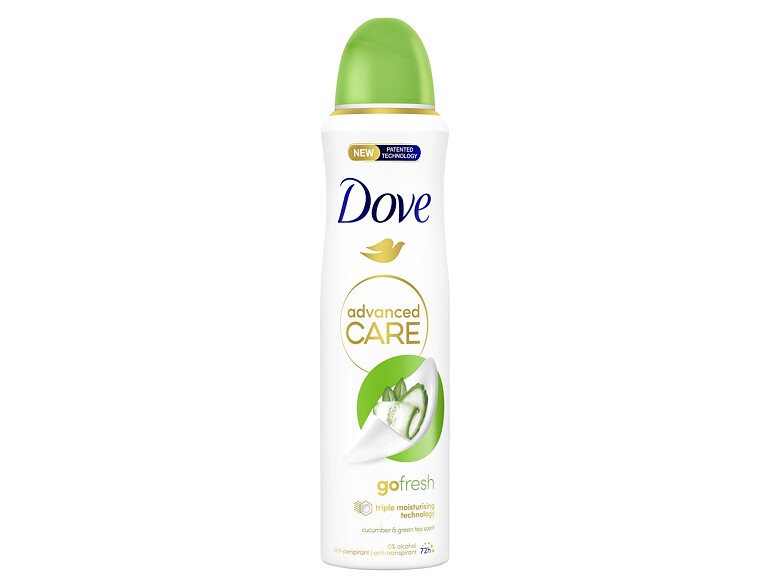 Antiperspirant Dove Advanced Care Go Fresh Cucumber & Green Tea 72h 150 ml