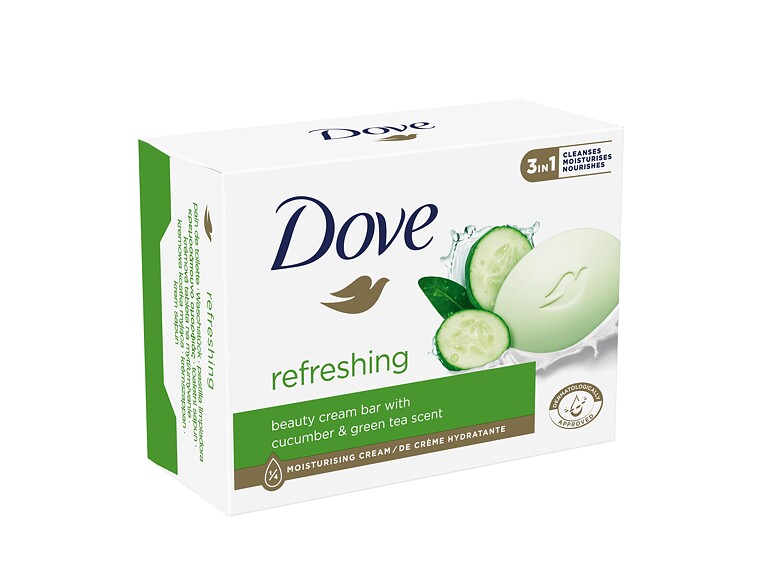 Pain de savon Dove Refreshing Beauty Cream Bar 90 g