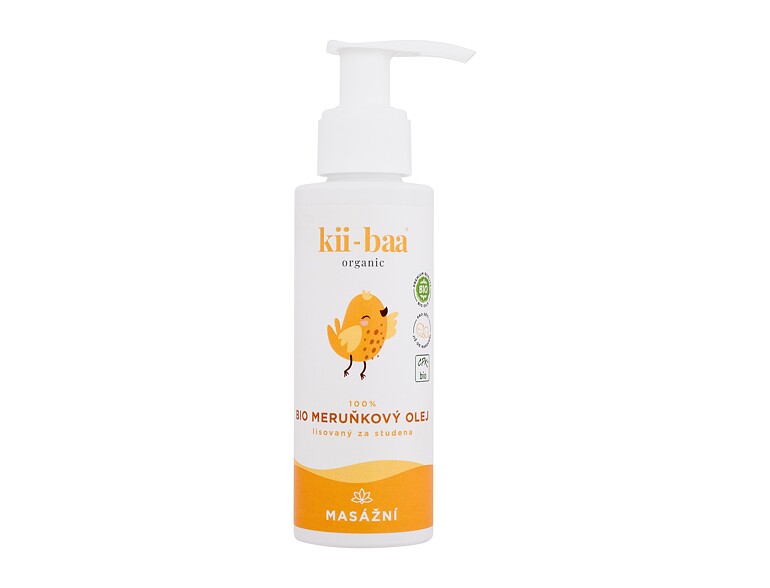Huile corps Kii-Baa Organic Baby Bio Apricot Oil 100 ml
