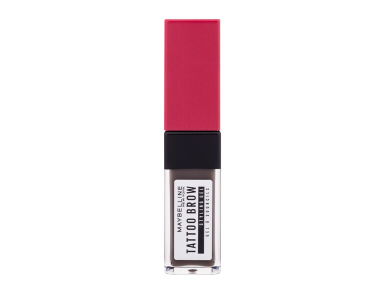 Augenbrauengel und -pomade Maybelline Tattoo Brow 36H Styling Gel 6 ml 260 Deep Brown Beschädigte Schachtel