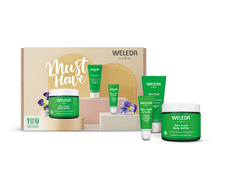 Körperbutter Weleda Skin Food Must Have 150 ml Sets