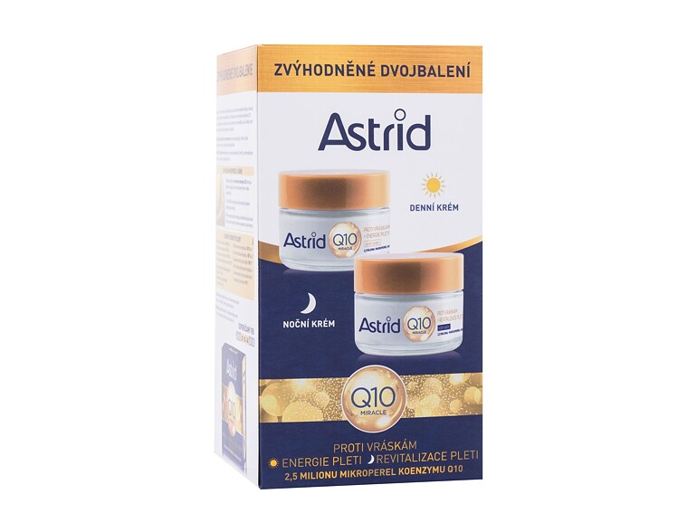 Tagescreme Astrid Q10 Miracle Duo Set 50 ml Beschädigte Schachtel Sets