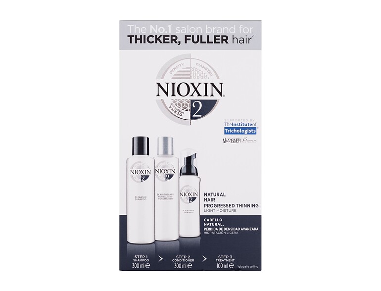 Shampoo Nioxin System 2 300 ml Beschädigte Schachtel Sets