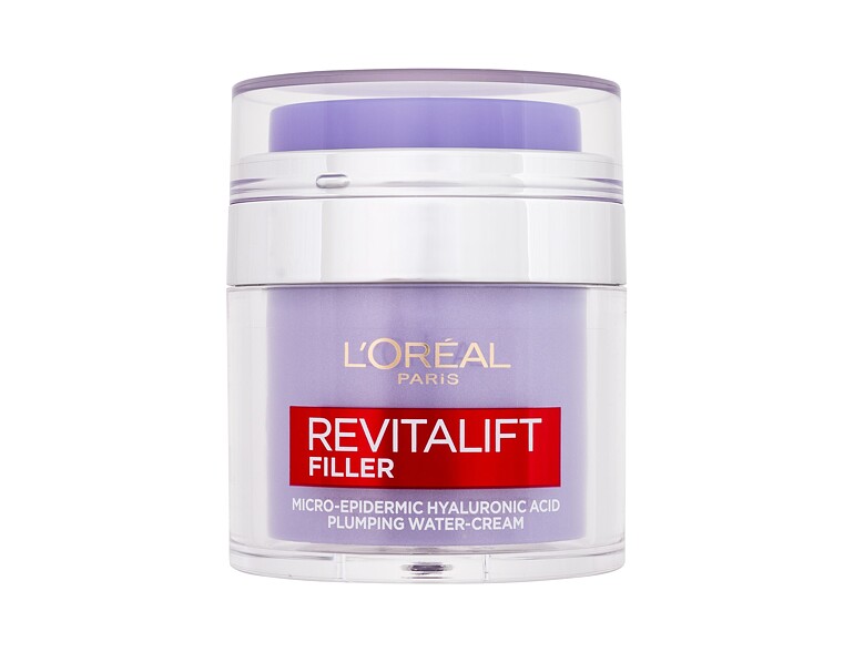 Tagescreme L'Oréal Paris Revitalift Filler HA Plumping Water-Cream 50 ml Beschädigte Schachtel