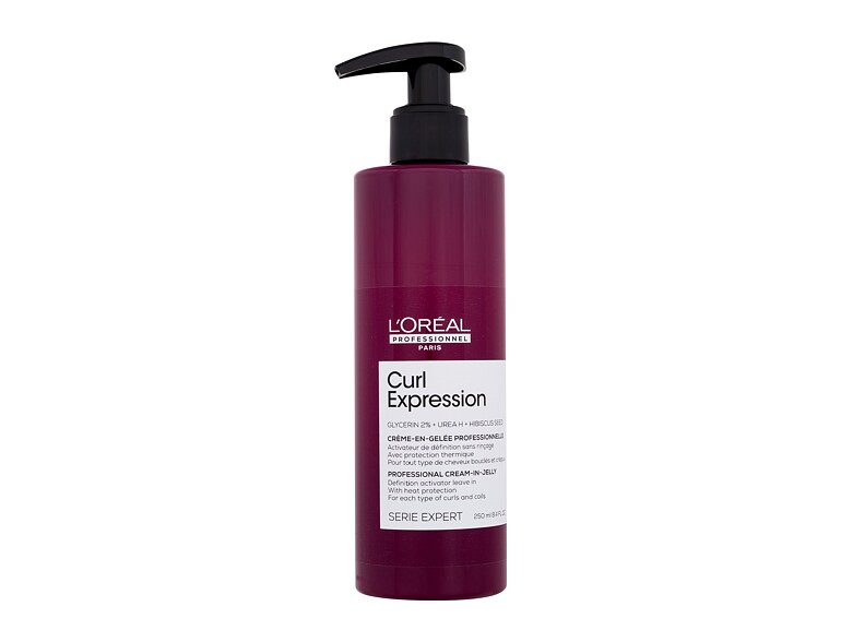 Per capelli ricci L'Oréal Professionnel Curl Expression Professional Cream-In-Jelly 250 ml flacone d
