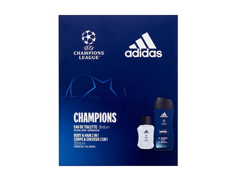 Eau de toilette Adidas UEFA Champions League Edition VIII 50 ml boîte endommagée Sets