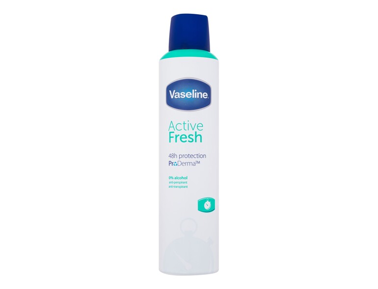Antitraspirante Vaseline Active Fresh 250 ml