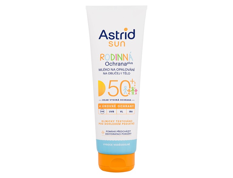 Protezione solare corpo Astrid Sun Family Milk SPF50+ 250 ml