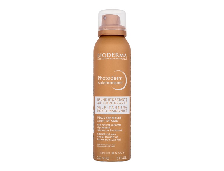 Prodotti autoabbronzanti BIODERMA Photoderm Autobronzant Self-Tanning Moisturising Mist 150 ml flaco