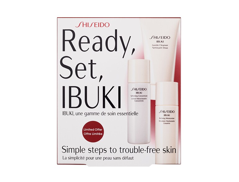 Reinigungsschaum Shiseido Ibuki Set 30 ml Sets
