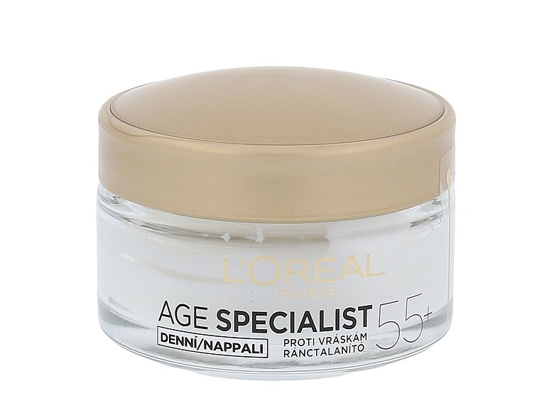 Tagescreme L'Oréal Paris Age Specialist 55+ 50 ml Beschädigte Verpackung