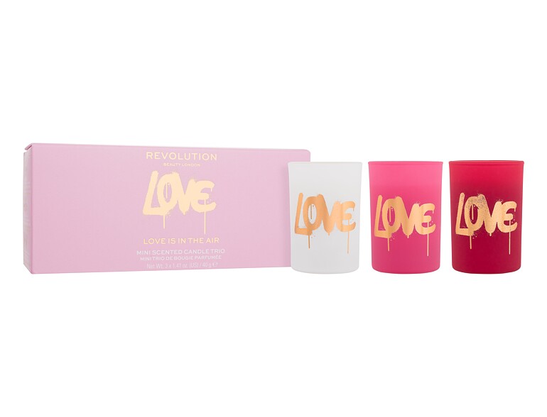 Duftkerze Revolution Home Love Mini Scented Candle Trio 40 g Sets
