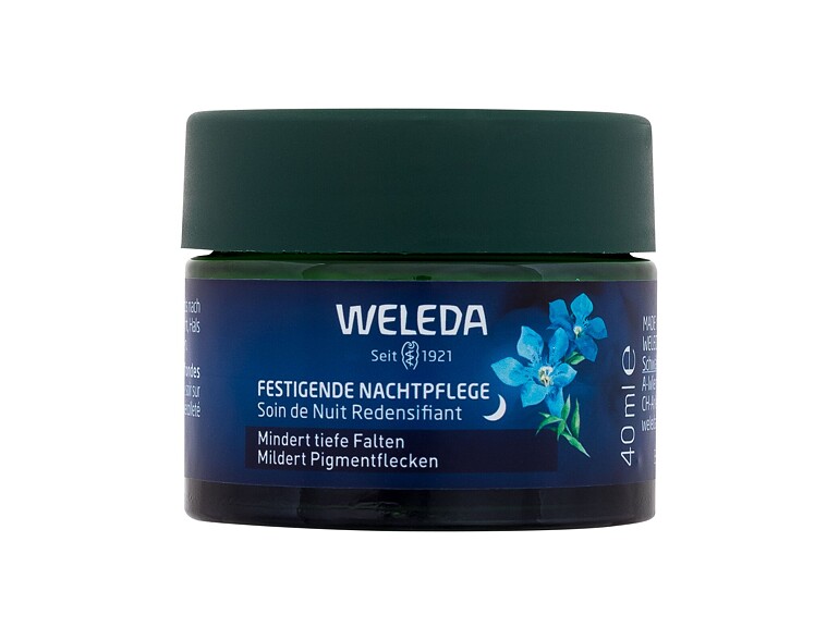 Nachtcreme Weleda Blue Gentian & Edelweiss Contouring Night Cream 40 ml