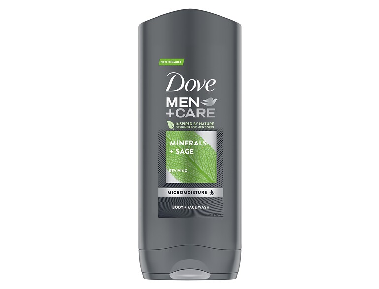 Duschgel Dove Men + Care Minerals + Sage 400 ml