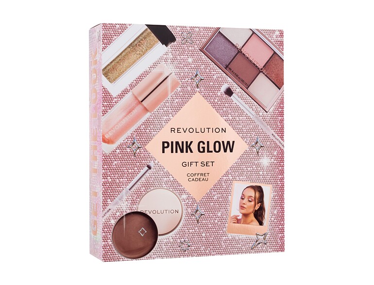 Lidschatten Makeup Revolution London Pink Glow Gift Set 4,2 g Sets