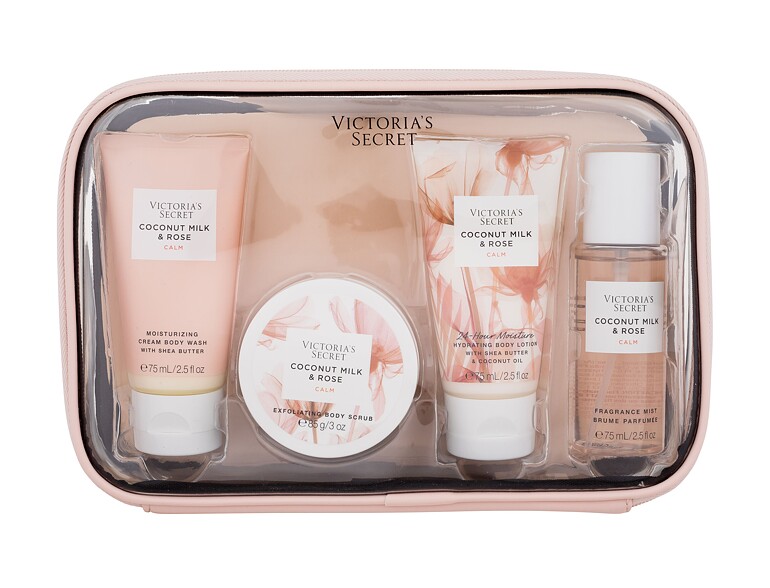 Duschcreme Victoria´s Secret Coconut Milk & Rose 75 ml Sets