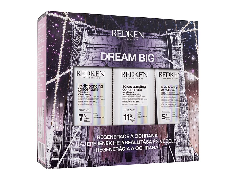 Shampoo Redken Acidic Bonding Concentrate Dream Big 300 ml Beschädigte Schachtel Sets