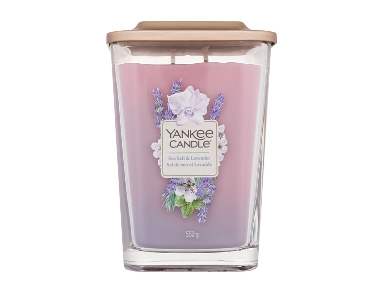 Duftkerze Yankee Candle Elevation Collection Sea Salt & Lavender 552 g Farbmangel