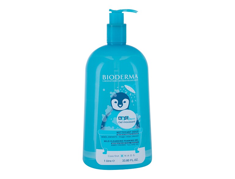 Duschgel BIODERMA ABCDerm Gel Moussant 1000 ml Beschädigtes Flakon