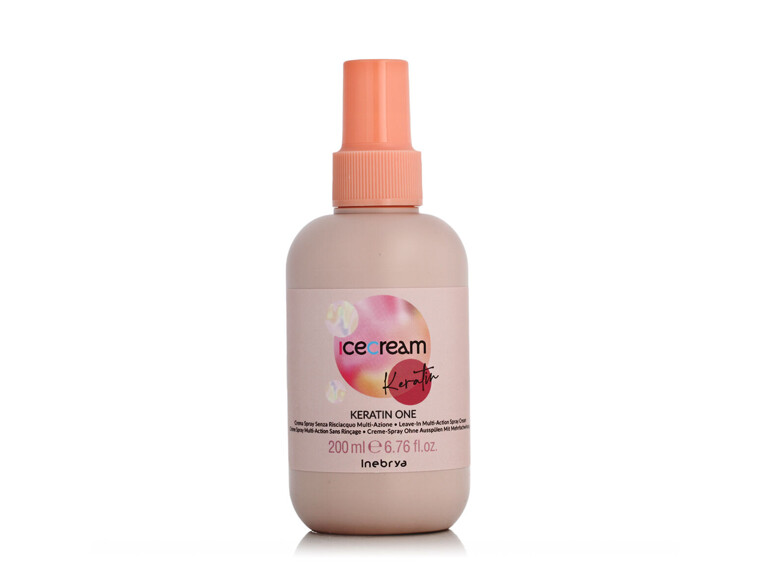 Pflege ohne Ausspülen Inebrya Ice Cream Keratin Keratin One 200 ml