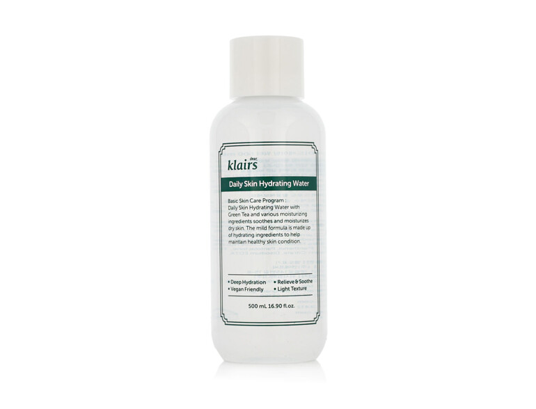 Gesichtswasser und Spray Dear, Klairs Daily Skin Hydrating Water 500 ml