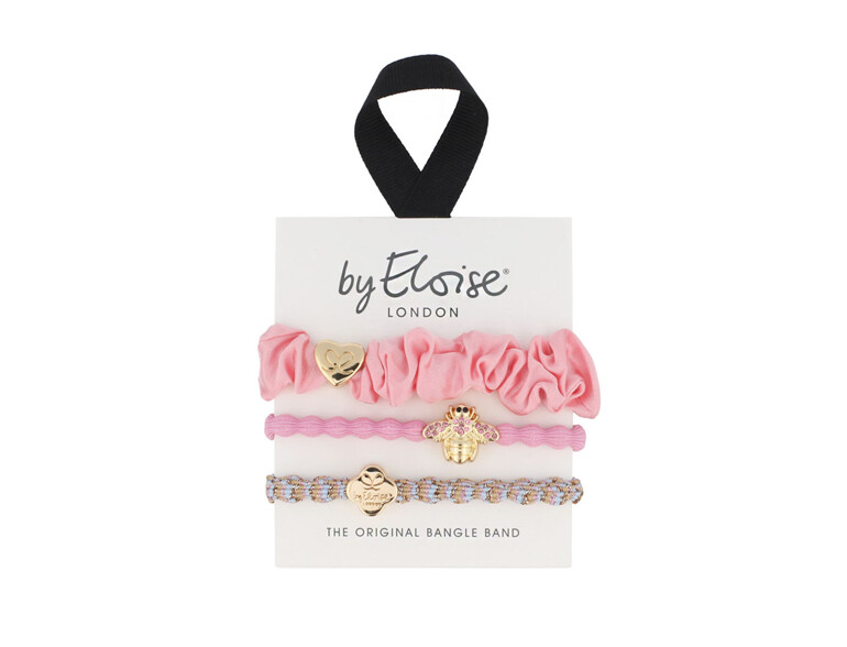 Haargummi By Eloise London Bangle Set Think Pink 1 St.