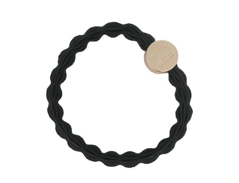 Haargummi By Eloise London Letter Charms Gold H 1 St. Black