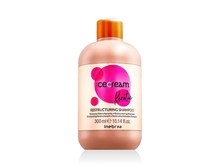 Shampoo Inebrya Ice Cream Keratin Restructuring Shampoo 300 ml