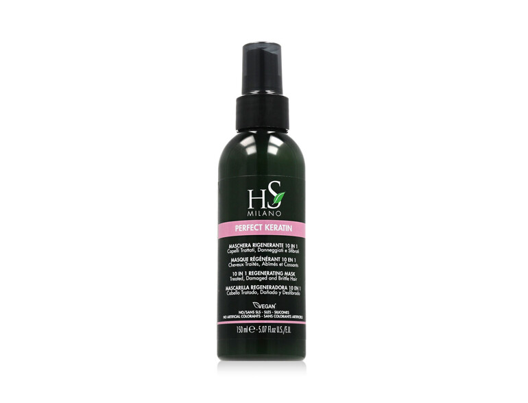 Pflege ohne Ausspülen HS MILANO Perfect Keratin 10 In 1 Regenerating Mask 150 ml