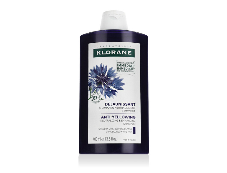 Shampoo Klorane Organic Centaury Anti-Yellowing 400 ml