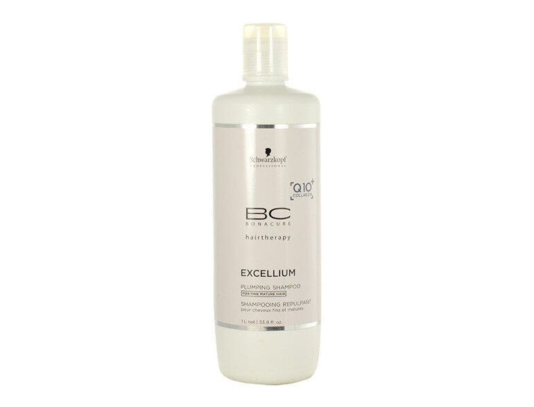 Shampooing Schwarzkopf Professional BC Bonacure Excellium Plumping 1000 ml flacon endommagé