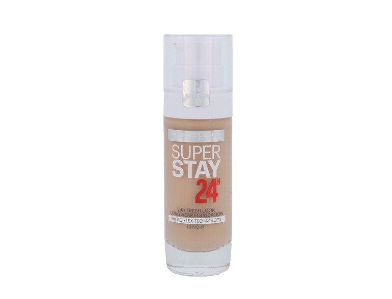 Fond de teint Maybelline Super Stay 24h 30 ml 10 Ivory