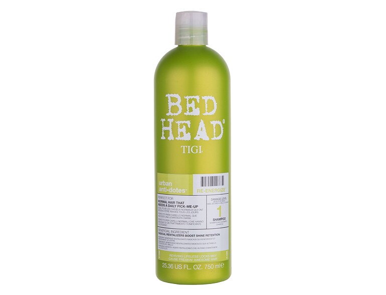 Shampoo Tigi Bed Head Re-Energize 750 ml