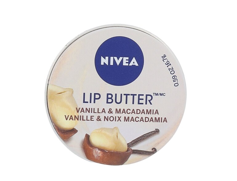 Lippenbalsam Nivea Lip Butter Vanilla & Macadamia 16,7 g