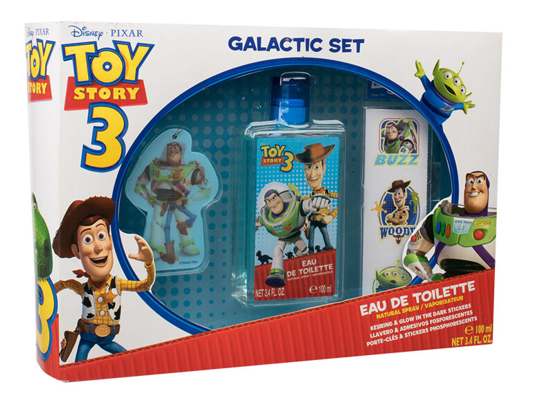 Eau de Toilette Disney Toy Story 3 100 ml Beschädigte Schachtel Sets