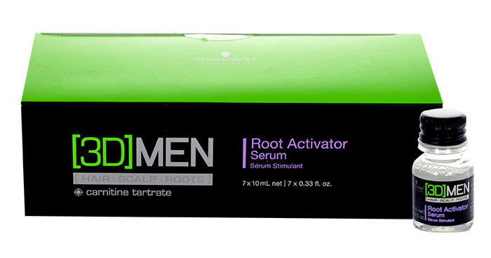 Haarserum Schwarzkopf Professional 3DMEN Root Activator 7x10 ml Beschädigte Schachtel