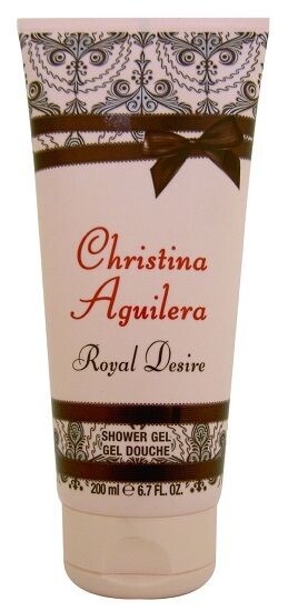 Gel douche Christina Aguilera Royal Desire 200 ml flacon endommagé