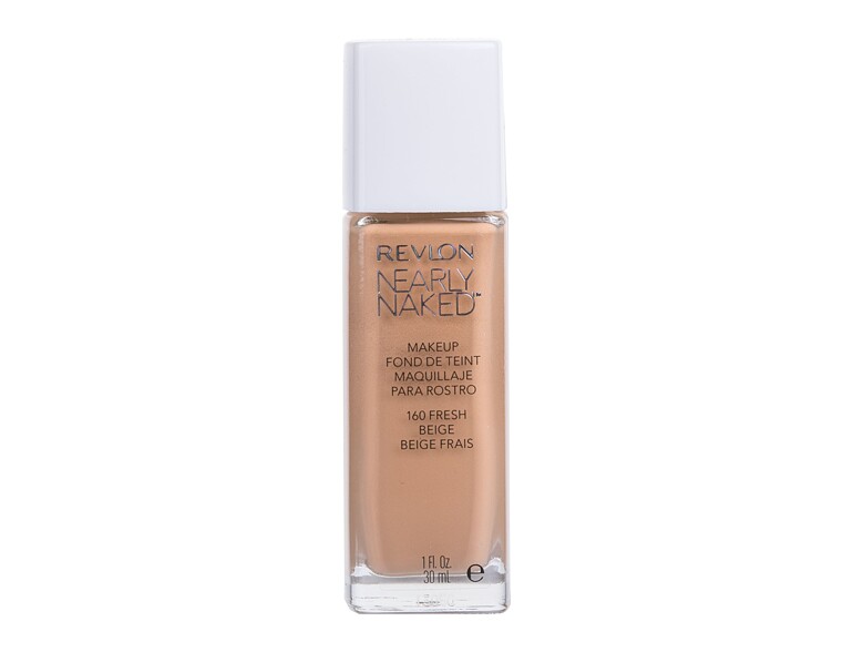 Fond de teint Revlon Nearly Naked SPF20 30 ml 160 Fresh Beige flacon endommagé