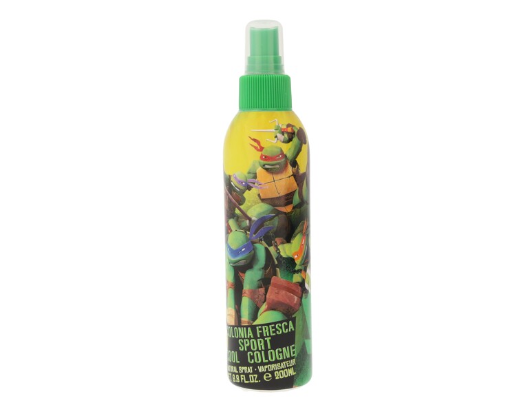 Spray per il corpo Nickelodeon Teenage Mutant Ninja Turtles 200 ml scatola danneggiata