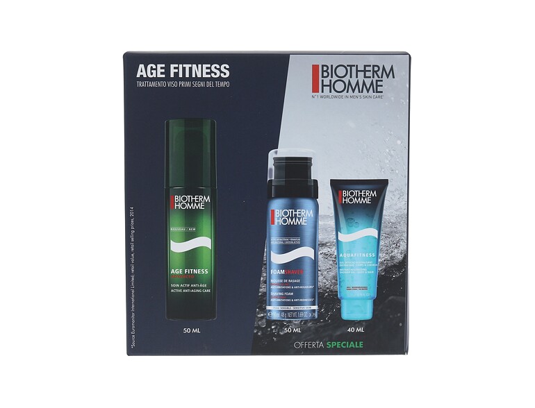 Crema giorno per il viso Biotherm Homme Age Fitness Advanced 50 ml Sets