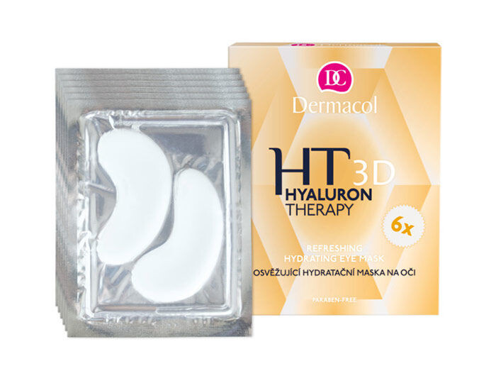 Augencreme Dermacol 3D Hyaluron Therapy Refreshing Eye Mask 36 g Beschädigte Schachtel