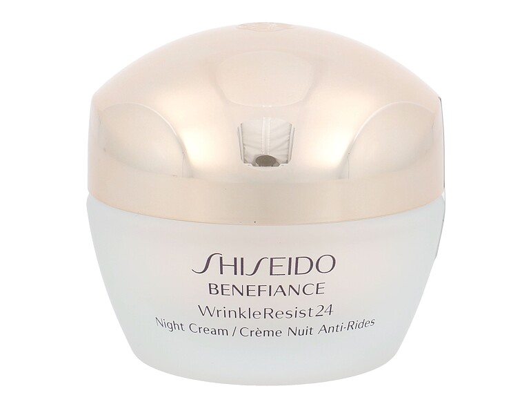 Crema notte per il viso Shiseido Benefiance Wrinkle Resist 24 50 ml scatola danneggiata