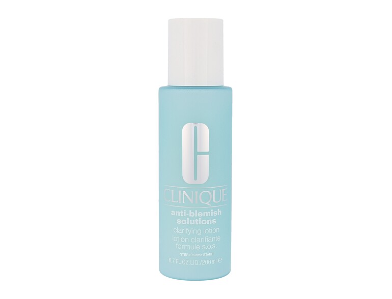 Acqua detergente e tonico Clinique Anti-Blemish Solutions 200 ml