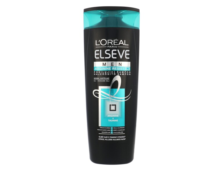 Shampooing L'Oréal Paris Elseve Men Arginine Resist X3 400 ml