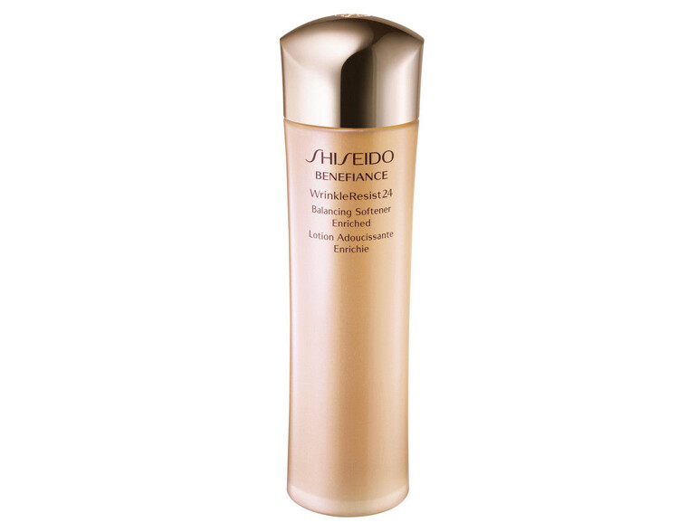 Acqua detergente e tonico Shiseido Benefiance Wrinkle Resist 24 Softener Enriched 150 ml scatola dan