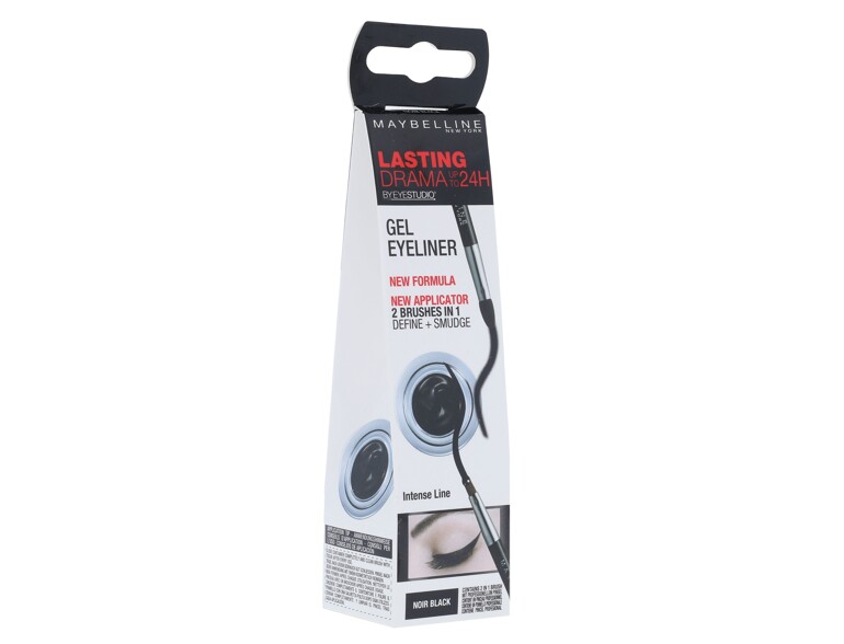 Eyeliner Maybelline Lasting Drama 24H 2,8 g 01 Intense Black scatola danneggiata