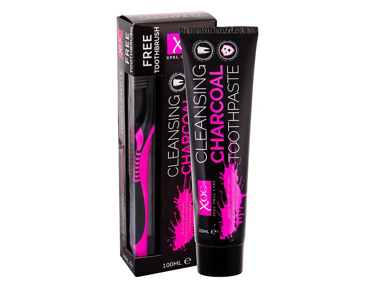 Zahnpasta  Xpel Oral Care Cleansing Charcoal 100 ml Beschädigte Schachtel Sets