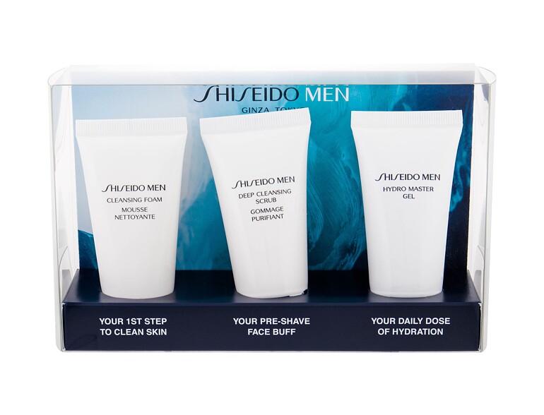 Mousse nettoyante Shiseido MEN 30 ml Sets