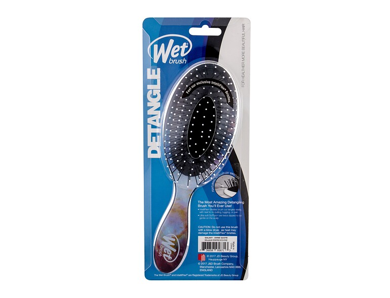 Spazzola per capelli Wet Brush Original 1 St. Galaxy Shine Quote