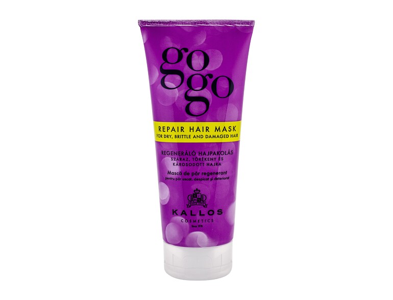 Maschera per capelli Kallos Cosmetics Gogo Repair 200 ml